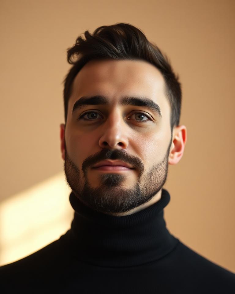 Retrato ilustrativo de Diego Ferraz, Direção de arte